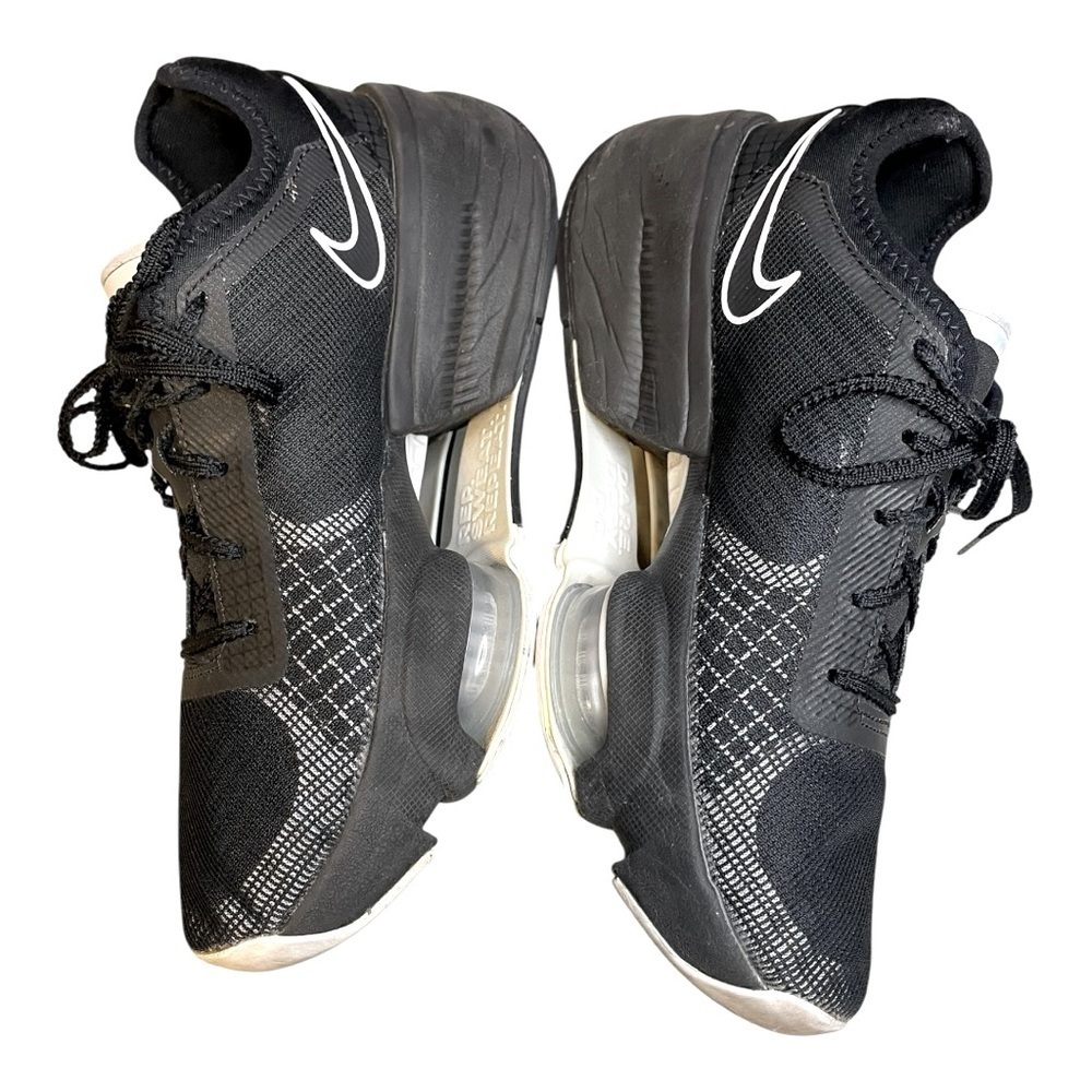 NIKE Air Zoom SuperRep 3 HIIT Class Training Shoe Sz 6.5 Black White - Picture 12 of 16